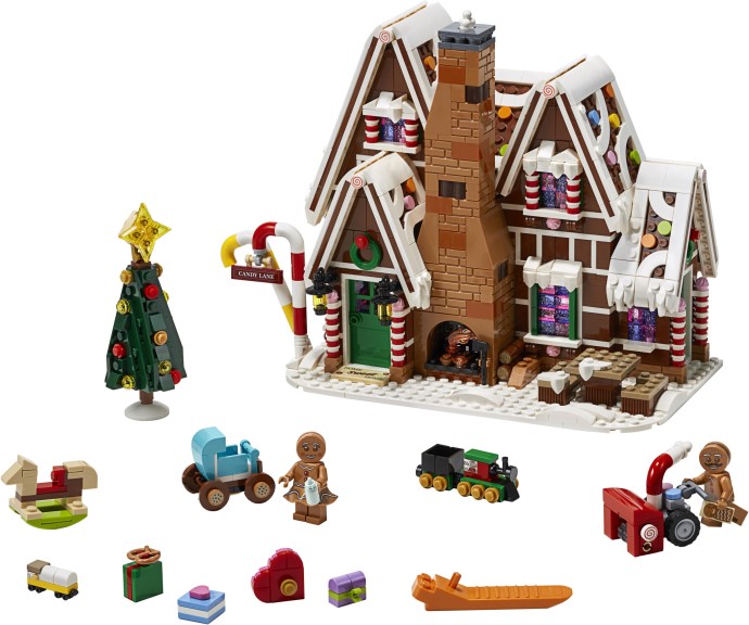 Gingerbread House LEGO Set 10267