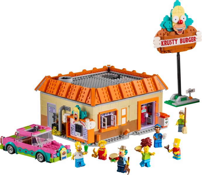 The Simpsons: Krusty Burger LEGO Set 10352