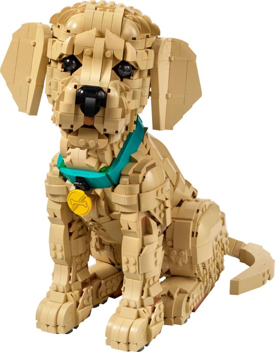 Golden Retriever Puppy LEGO Set 11384