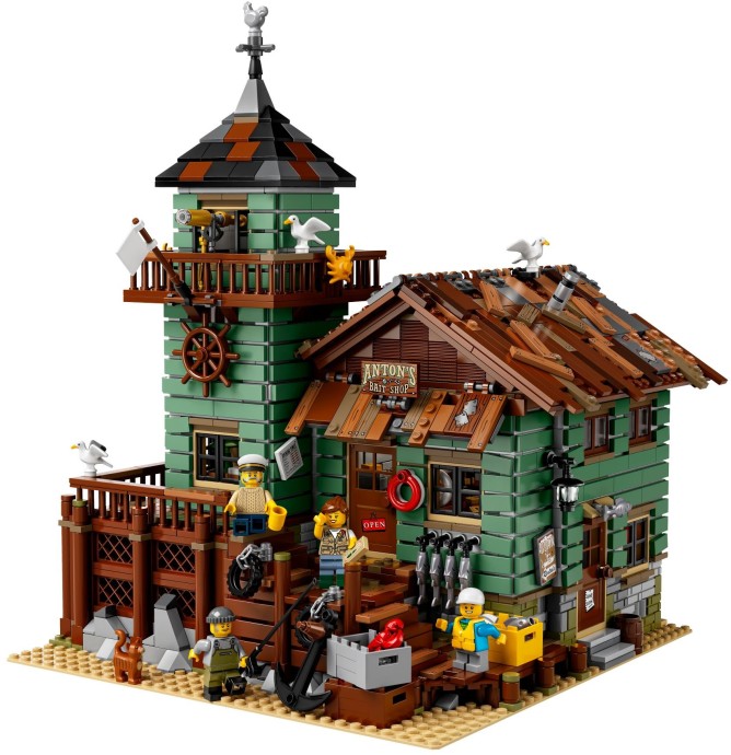 Old Fishing Store LEGO Set 21310