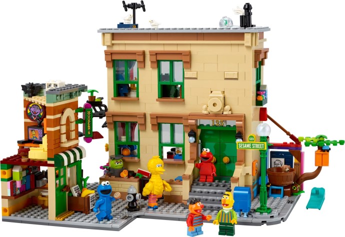 123 Sesame Street LEGO Set 21324