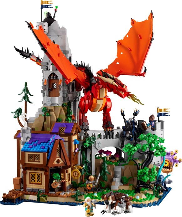 Dungeons & Dragons: Red Dragon's Tale LEGO Set 21348