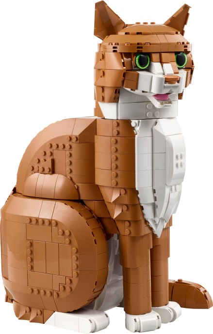 Orange Cat LEGO Set 21376