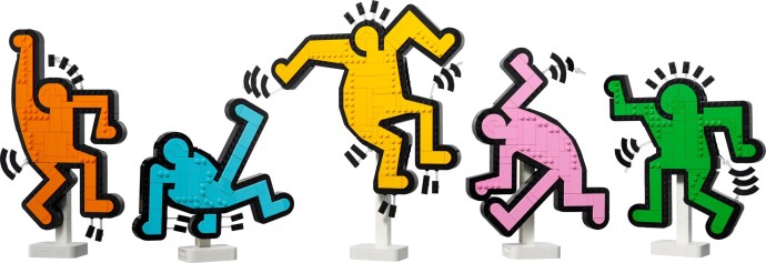 Keith Haring - Dancing Figures LEGO Set 31216