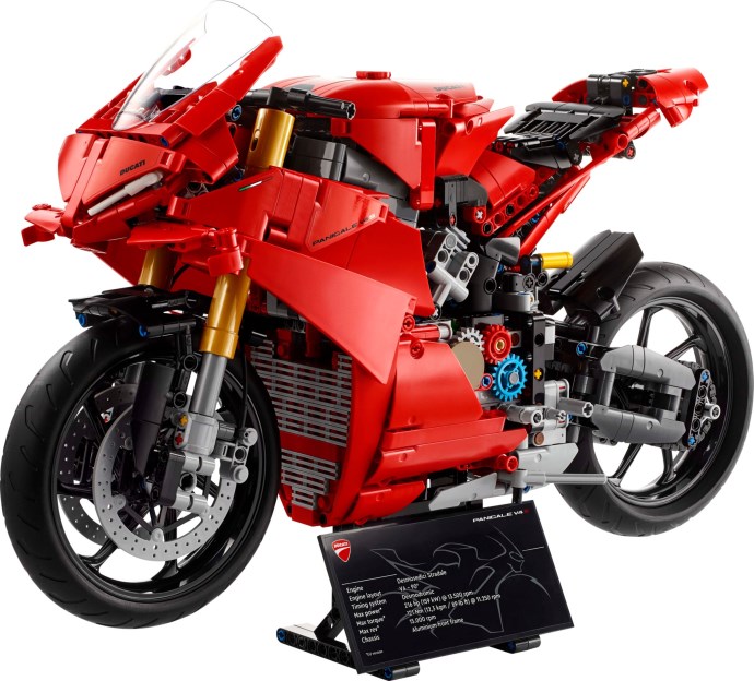 Ducati Panigale V4 S Motorcycle LEGO Set 42202