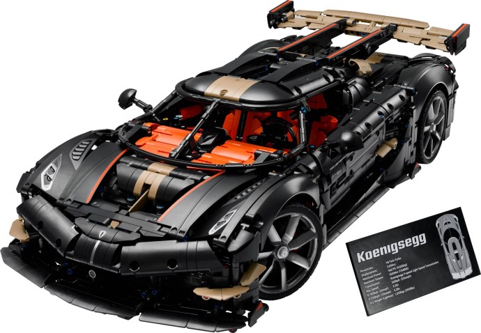 Koenigsegg Sadair's Spear Megacar LEGO Set 42232