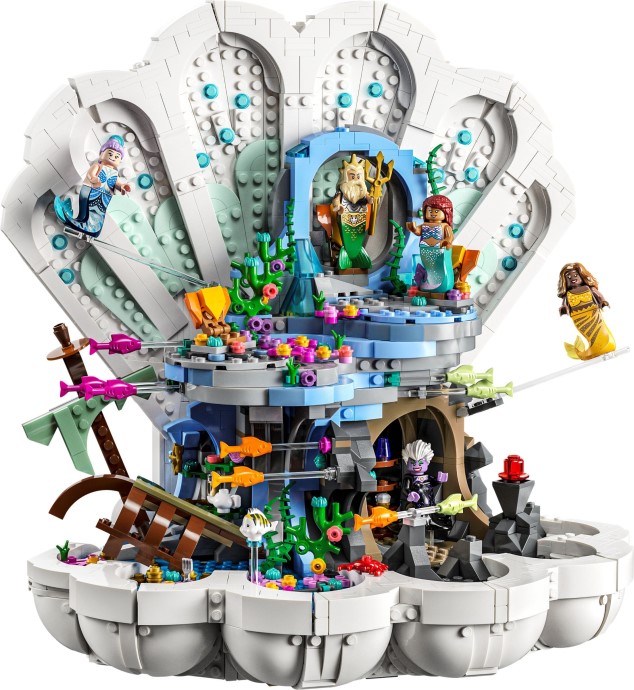 The Little Mermaid Royal Clamshell LEGO Set 43225