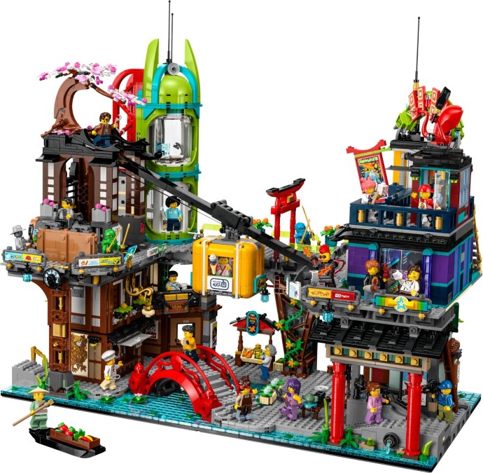 NINJAGO City Markets LEGO Set 71799