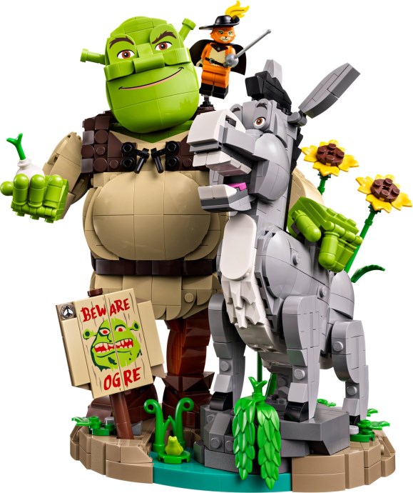 Shrek, Donkey & Puss in Boots LEGO Set 72423