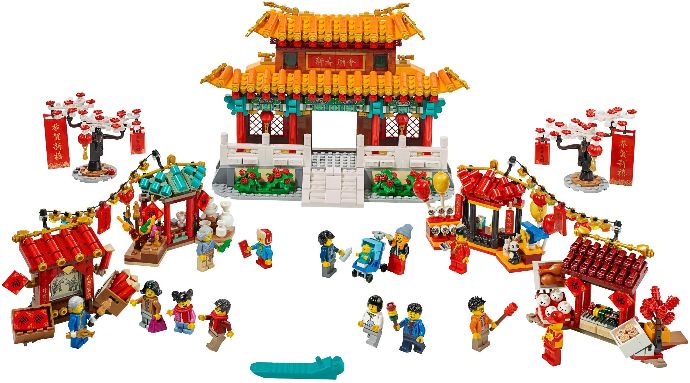 Chinese New Year Temple Fair LEGO Set 80105
